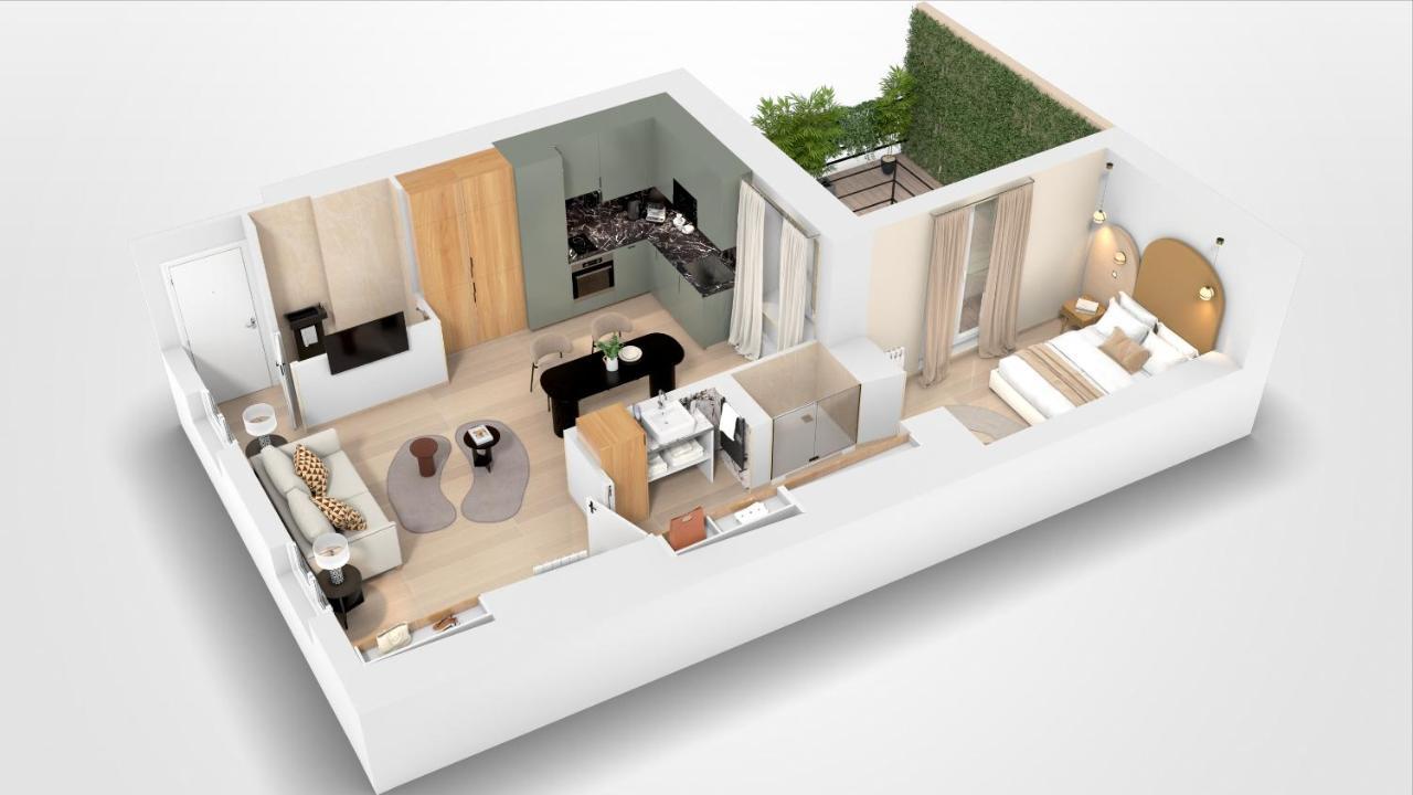 Yuna Saint-Honore - Serviced Apartments Parijs Buitenkant foto