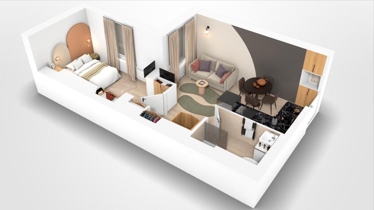 Yuna Saint-Honore - Serviced Apartments Parijs Buitenkant foto