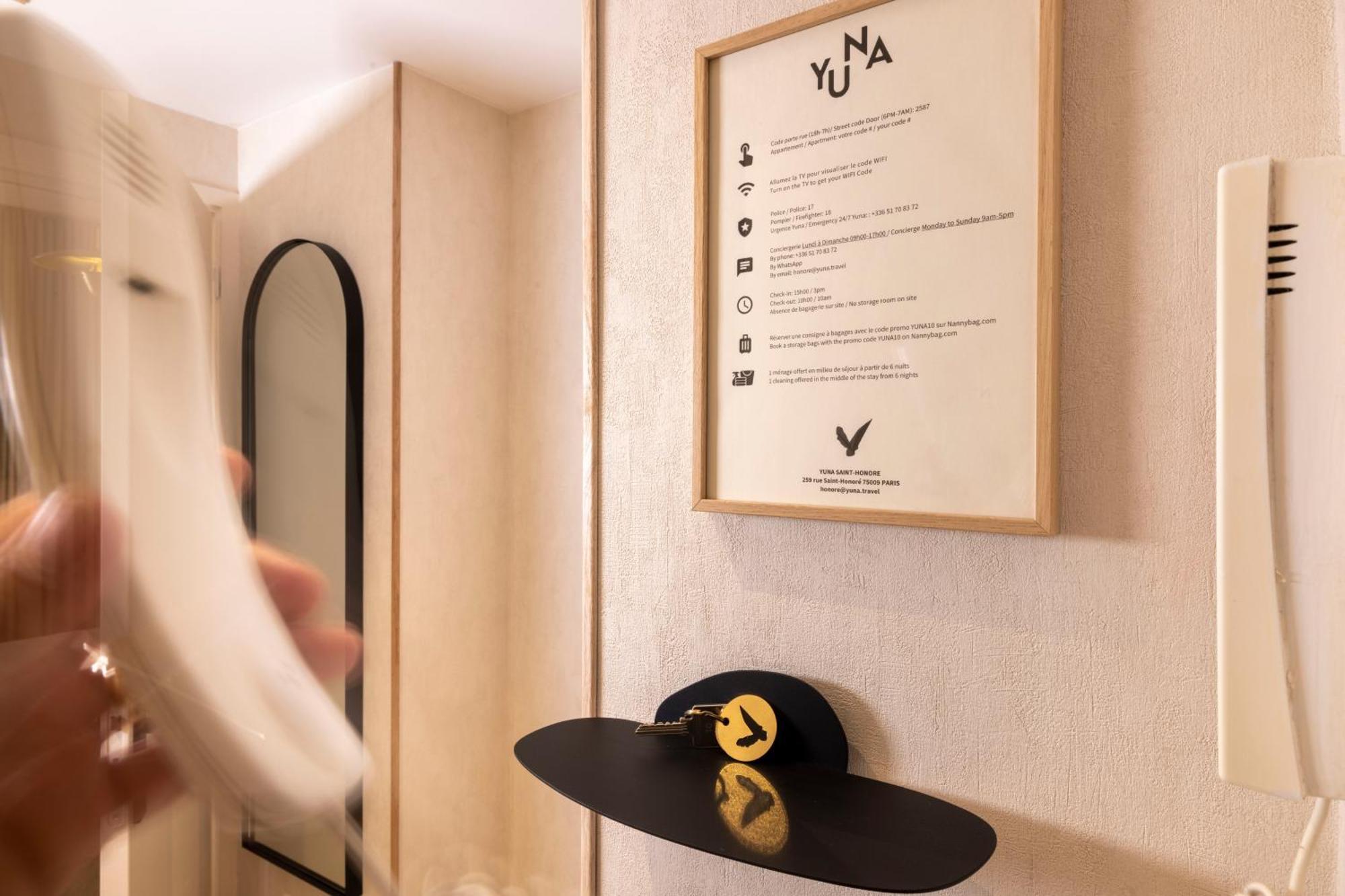 Yuna Saint-Honore - Serviced Apartments Parijs Kamer foto
