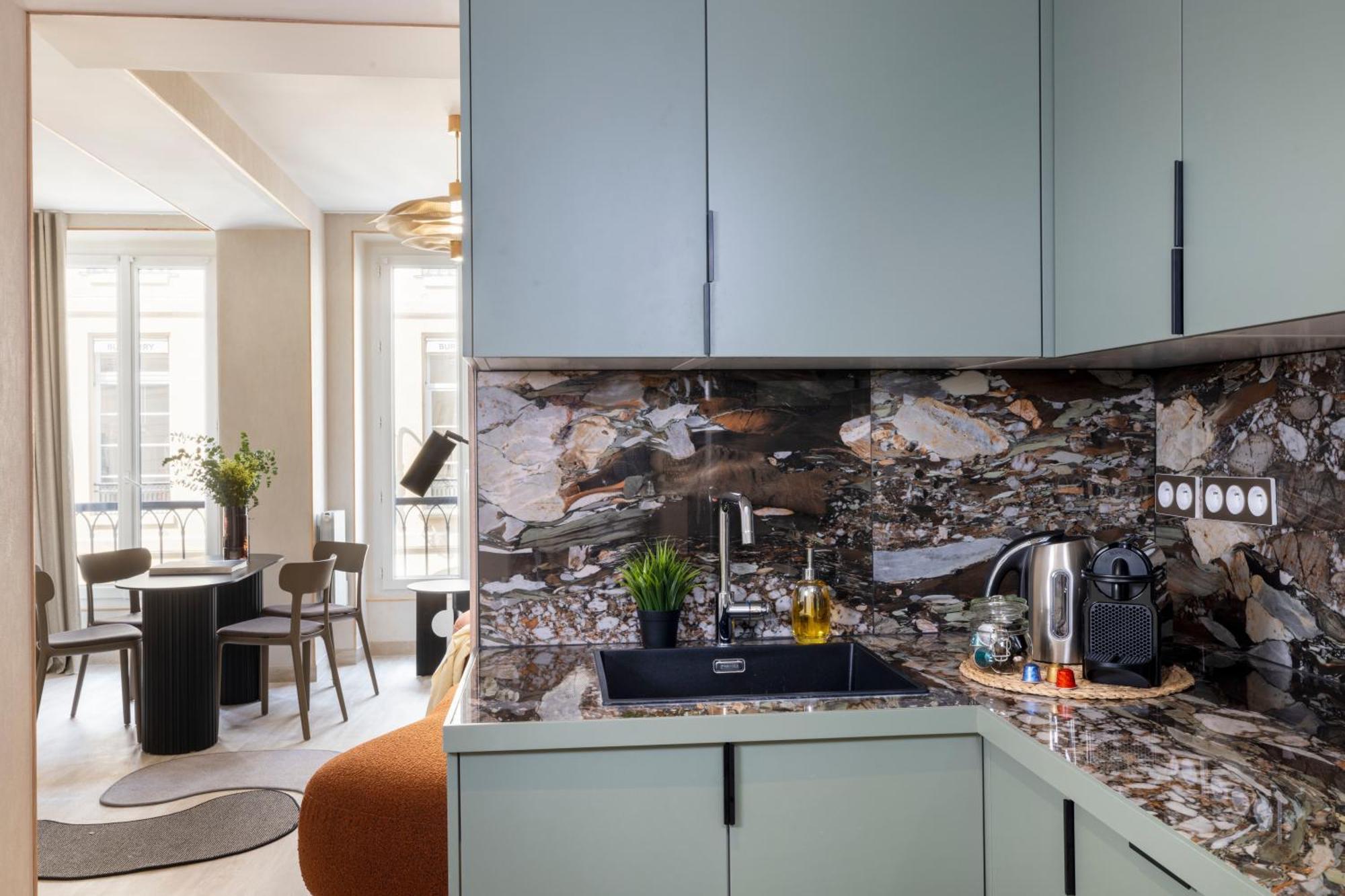 Yuna Saint-Honore - Serviced Apartments Parijs Kamer foto